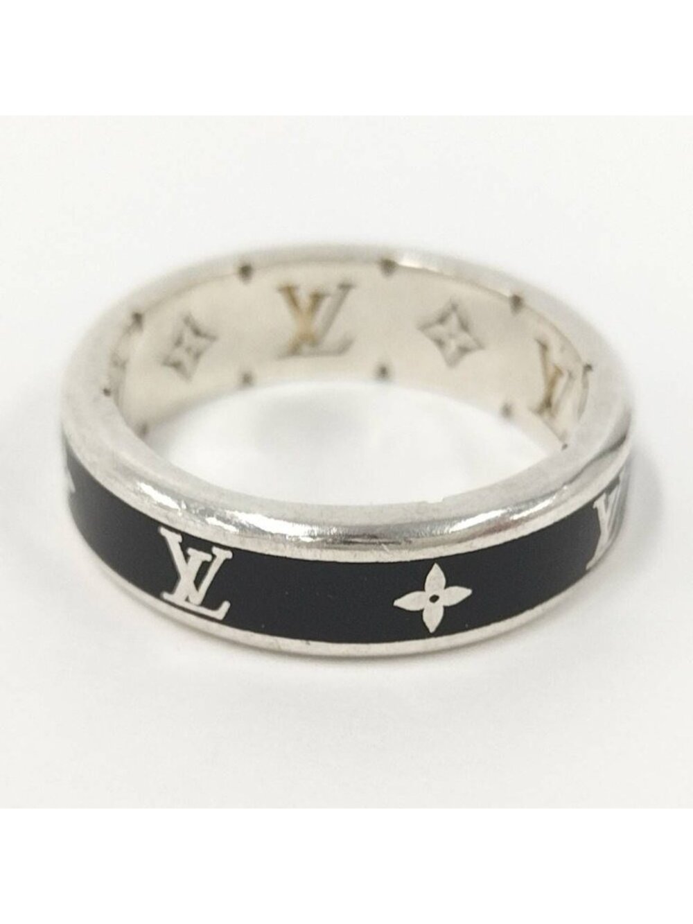 Louis Vuitton Ring Spike Silver Black - Picture 4 of 8